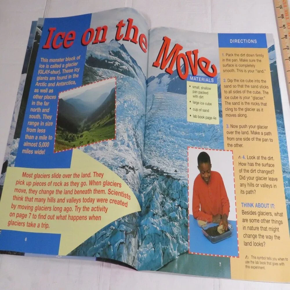 BIG SCIENCE Scholastic (almost 2 feet tall) Icy Habitats CLASSROOM SIZE